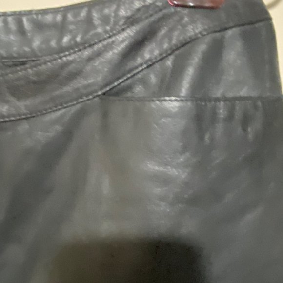 Vintage Kenneth Cole Leather Pants - Picture 2 of 4